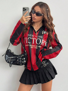 Heavyweight Breathable Mesh American Football Jersey Premium Sublimation Striped Fashion Top Oversized Streetwear Wholesale - Product Image 3