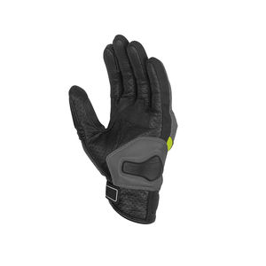 Gants de moto en cuir véritable à cinq doigts pour la course et les sports de plein air - Conception légère et coupe-vent de haute qualité - Product Image 5