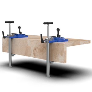 90 Degree Clamp With Adjustable A-Type Clamp Blue Aluminum Industrial Clamp 30 Kg Load Capacity Metric Measurement System - Product Image 6