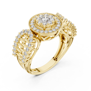 DIVINE DESIGNS Anillos Hechos a Mano para Mujer con Diamantes, Estilo Étnico, Joyería Artesanal Personalizada, Bajo MOQ, Venta al Por Mayor - Product Image 5