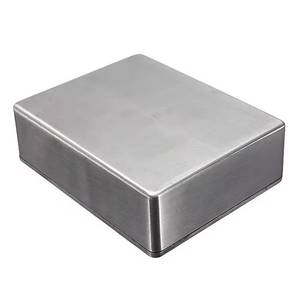 Boîte de jonction en acier inoxydable avec couvercle, boîtier étanche de 8x6x4 pouces pour la protection des câblages électriques - Product Image 1