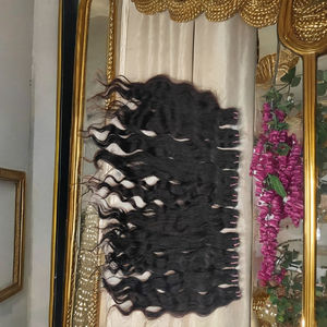 ผมดิบ10 "ถึง36" สำหรับต่อผมมนุษย์100% ไม่ผ่านกระบวนการผมชาวอินเดียแบบตรงสองชั้น - Product Image 1