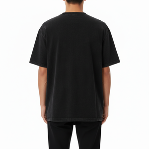 T-shirt homme surdimensionné en coton 100% de haute qualité, impression sérigraphique personnalisée, impression numérique, service OEM - Product Image 3