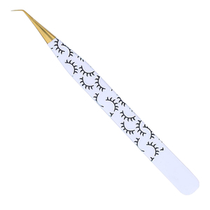 Ensemble de pinces à épiler pour extensions de cils en acier inoxydable de haute précision OEM, 4 pièces |   Pinces à cils personnalisées avec logo - Durables, prise en main parfaite, lisses - Product Image 2