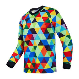 Maillot de cyclisme personnalisé fabriqué en usine, impression par sublimation, respirant, séchage rapide, pour hommes - Product Image 1