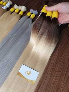 Extensiones de Cabello Humano Virgen Remy Vietnamita de Color Claro Premium Minh Khang al Mejor Precio al por Mayor, con Doble Trama a Máquina - Product Image 3