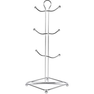 Soporte para tazas de hierro de primera calidad diseñado para amantes del café que buscan orden y durabilidad en las áreas de preparación de café en el hogar. - Product Image 4