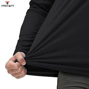 Camiseta de Manga Larga para MMA, Protección UV, Secado Rápido, Transpirable, Poliéster/Nailon, para Hombre, en Oferta - Product Image 3