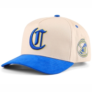 Casquette de camionneur brodée 3D à 6 panneaux, motif football tendance, en maille, pour activités de plein air, cyclisme, plage - Product Image 3