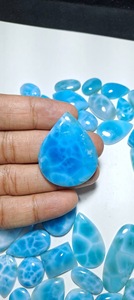 Piedra Preciosa de Larimar Natural de Primera Calidad, Larimar Azul Caribeño, Piedra Suelta de Grado AAA, Proveedor Mayorista para la Fabricación de Joyería - Product Image 2