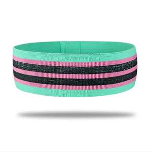 GAF Sports Black Heavy Duty Non-Slip Polyester Hip Circle Resistant Bands <b>Booty</b> Fitness Accessories Resistance Building Band - Product Image 1
