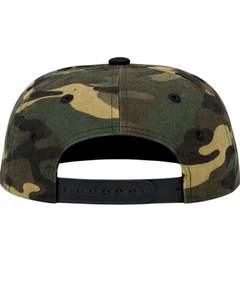 หมวกแก๊ปปีกแบนสีเขียวลายพรางและสีดำ ปรับขนาดได้ ผลิตจากผ้าฝ้าย เหมาะสำหรับทุกเพศ สไตล์สตรีทแวร์ แฟชั่นลำลอง ขายส่ง - Product Image 2