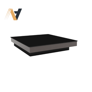 Ensemble de chambre à coucher moderne en acier inoxydable de luxe, taille king, de l'usine Ngoc Hoang Anh, Motel 6, articles de mobilier pour hôtel, villa haut de gamme, complexe hôtelier - Product Image 4