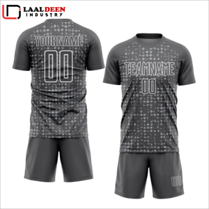 ชุดฟุตบอลทีมสโมสร ราคาขายส่ง ชุดฟุตบอล 25/26 โลโก้สั่งทำ โพลีเอสเตอร์ 100% ชุดทีม, โลโก้ และหมายเลขสั่งทำได้ - Product Image 1