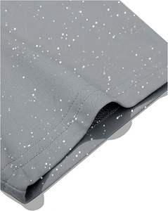 Camiseta Personalizada con Estampado Gris Plateado para Hombre, Estilo Urbano con Diseño de Galaxia, Fabricante OEM - Product Image 5