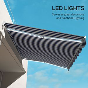 Toldo para Patio con Luces LED Azules y Blancas de 13x10, Control Remoto, Mejora la Experiencia en su Patio - Product Image 6