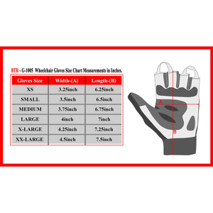 Best Performance Sheep Grain Leather Wheel Chair Gloves Heavy Duty Industrial Safety Full Finger Non-Slip Zipper Outdoor Sports - Product Image 5