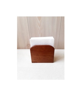 Porte-serviettes décoratif en bois pour table à manger, cuisine, restaurant, centre de table, organisateur de mouchoirs, durable, respectueux de l'environnement - Product Image 6