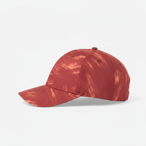 Unisex <b>Baseball</b> <b>Cap</b> Red Marble Pattern Breathable Polyester Casual Adjustable Hat For Adults Spring Summer - Product Image 4