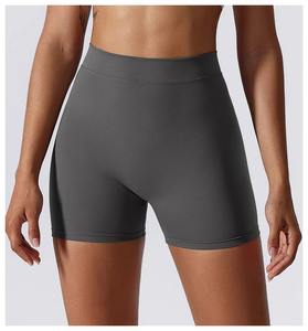 Shorts de yoga extensibles sexy pour femmes avec effet push-up et gainant abdominal, pantalon de fitness moulant pour la course à pied - Product Image 5