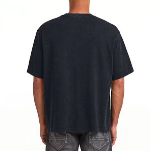 Camiseta Profesional para Hombre, 100% Algodón, Antiarrugas, Lavado Ácido, Transpirable, Corte Regular, Estilo Casual - Product Image 2