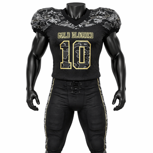 Uniforme de Fútbol Americano Personalizable 2026, Manga Corta, Material de Malla Transpirable, Talla Adulto para Hombre, Impresión Personalizada Completa - Product Image 1