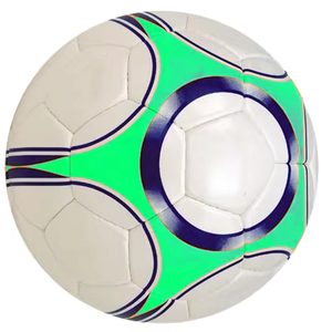Ballon de football cousu avec des panneaux de conception nouvelle, impression colorée, logo personnalisé, taille personnalisable, respectueux de l'environnement, durable, pour l'intérieur et l'extérieur - Product Image 3