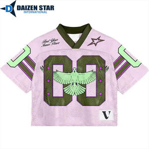 เสื้อฟุตบอลตาข่ายระบายอากาศ ป้องกันรังสียูวี แห้งเร็ว ต้านเชื้อแบคทีเรีย สำหรับทุกเพศ พร้อมสกรีนชื่อทีมแบบซับลิเมชั่น แขนสั้น - Product Image 6