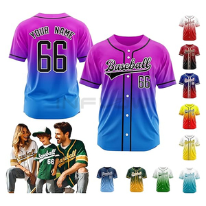 New Pink & Light Blue-White Split Breast \Authentic Baseball Jersey - Personalized Teamwear for Men, Women, & <b>Boys</b>" - Product Image 6