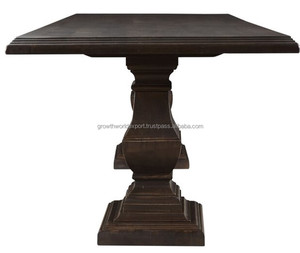 Elegance Hyen Table à manger moderne personnalisée en bois de manguier massif pour la cuisine, le salon et la décoration intérieure Collection du fabricant - Product Image 3