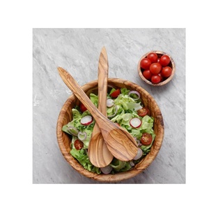 Bol en bois finition naturelle fait main, plat de service rustique, vaisselle décorative pour la cuisine, pour fruits, collations, salades, décoration de la maison - Product Image 6