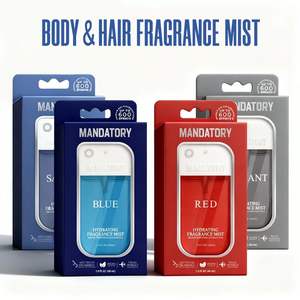 Parfum pour homme longue durée, 4 parfums différents, pour les rendez-vous et les fêtes - 1,5 fl oz/45 ml, parfum pour le corps et les cheveux, cadeau, 4 styles - Product Image 5