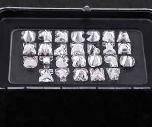 Diamante de laboratorio HPHT CVD de corte excelente con letras del alfabeto, de la A a la Z, corte único, color E, F, VVS-VS, ideal para joyería, ¡muy vendido! - Product Image 5