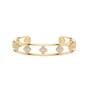 Aurum Diam 925 <b>Silver</b> Women's Open <b>Cuff</b> <b>Bracelet</b> Name Pendant Micro Pave Moissanite Charm EGI Certified Crown Shape Gift - Product Image 5