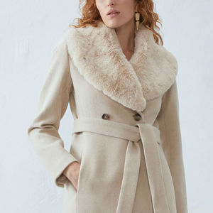 Servicio OEM, Abrigo Largo de Invierno para Mujer, Tejido Ligero, Cortavientos, Estilo Urbano - Product Image 3