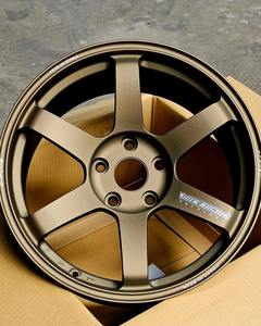 ล้อแม็กซ์ CF WHEELS Rays <span class=keywords><strong>TE37</strong></span> แบบฟอร์จ ผลิตจากอลูมิเนียมอัลลอยด์ สำหรับรถยนต์ ขอบ 5x112/5x114.3/5x120/5x108 สำหรับ BMW/Mercedes/Audi/Toyota/Tesla - Product Image 4