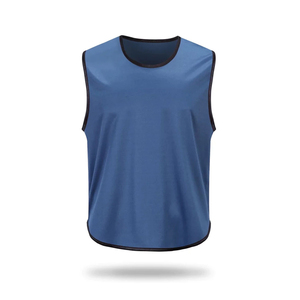 Custom Logo Printed Breathable Soccer <b>Bibs</b> with UV Protection Quick Dry <b>Training</b> Vest for Men - Product Image 1