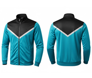Professional Sports Full Zip <b>Track</b> <b>Jacket</b> Running and Fitness Wear Warm Breathable Quick Dry | Sizes <b>Men</b> Women Youth - Product Image 2