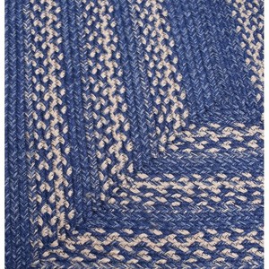 Tapis en jute indien fait main 100% réversible, motif géométrique, adapté aux animaux domestiques, tapis de sol en jute, tapis d'extérieur artisanal, respectueux de l'environnement - Product Image 4