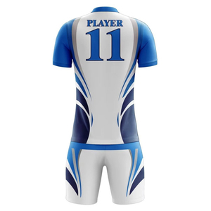 Chemises et hauts unisexes à manches courtes, séchage rapide, imprimés, 100% polyester, options de marque et de nom d'équipe personnalisées - Product Image 3