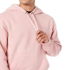 High Quality Men's 100% Cotton Fleece Pullover <b>Hoodie</b> <b>Gym</b> Basics Thermal <b>for</b> Winter Streetwear Made in Pakistan - Product Image 2
