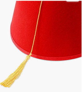 Manufactures <b>Masonic</b> Fez Regalia Leather Cap <b>Case</b> With Customization Color & Size Durable Hand Embroidery <b>Masonic</b> Fez - Product Image 3