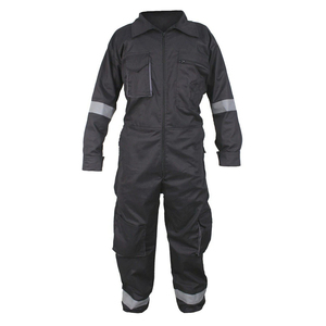 Wholesale Supplier Stocks Custom High Visibility Mechanic Coveralls Workwear Industrial <b>Construction</b> Safety <b>Uniform</b> Polyester - Product Image 4