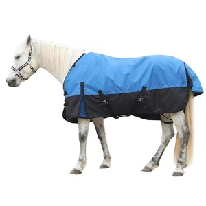 Manta de Invierno para Caballos, Ligera, Impermeable, de Cuello Completo, de Lujo, con Logotipo Personalizado al por Mayor - Product Image 1
