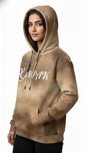 Sweat-shirt unisexe surdimensionné d'inspiration urbaine avec impression par sublimation intégrale pour les marques de mode décontractées - Product Image 2