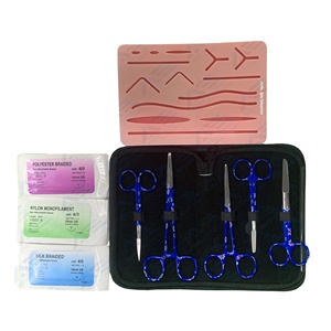 Kit de entrenamiento de práctica de sutura quirúrgica personalizado, Kit de sutura de silicona de buena calidad Popular de Apto Enterprises - Product Image 1