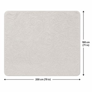Surmatelas chauffant silencieux et économe en énergie, en polyester non tissé, 200x180cm, <span class=keywords><strong>literie</strong></span> sûre pour la maison, OEM/ODM - Product Image 3