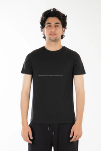 เสื้อยืดแขนสั้นผู้ชาย OEM รุ่นยอดนิยมปี 2026 ผ้าฝ้าย 100% ทรงปกติ สวมใส่สบาย เป็นมิตรกับสิ่งแวดล้อม และระบายอากาศได้ดี - Product Image 3