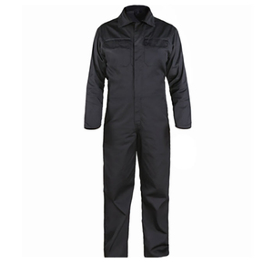 ชุดคลุมทำงานสีพื้น ผ้าโพลีเอสเตอร์ระบายอากาศได้ดี ทรงพอดีตัว ซิปและกระดุมคุณภาพสูง กระเป๋ามากมาย - Product Image 1