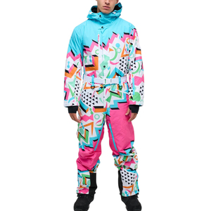 Traje de Esquí de Poliéster de Una Pieza, Resistente al Viento, Cómodo, con Logotipo Personalizado, Multicolor, Último Modelo, Superventas, Nueva Llegada - Product Image 1